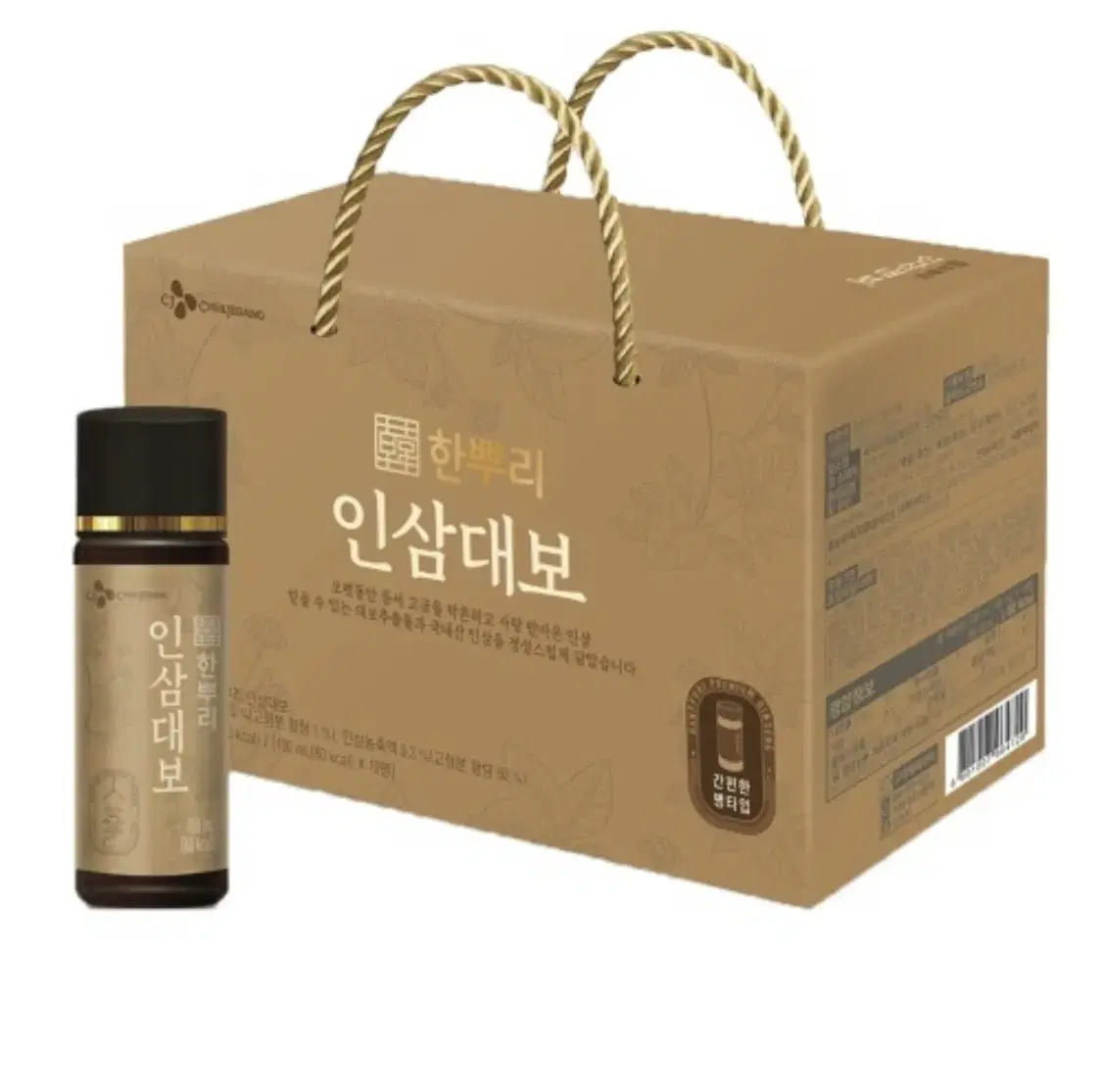 cj 한뿌리 인삼대보 1box (10병)